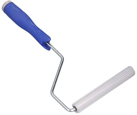 FLEXMAN Outils à rouleau en fibre de verre, rouleau à bulles en alliage d'aluminium et fibre de verre de 21 x 150 mm, kit de réparation à la résine pour outils de collage manuel