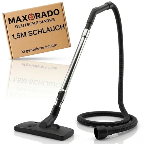1,5m Ersatzteile Set Staubsauger Düse passend für Eibenstock SS 1200, SS 140, SS 1401 L, DSS 25 A, DSS 35 M iP, DSS 50, ESS 35 LP, ESS 35 MP Schlauch Rohr