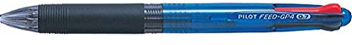 Pilot Pen 2073703 - Vierfarbkugelschreiber Feed GP4 Begreen, Strichbreite: M, blau, 1 Stück