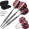 Viper 95% Tungsten Steel Tip with Case, Grams Blitz Dart-Set mit Tasche, 95% Wolfram, Stahlspitze, 24 g, Schwarz