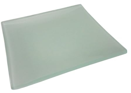Desconocido Bandeja Plato PRESENTACION Cristal Cuadrada Frost Mate SUPERGRANDE