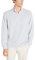 Greg Norman Collection Herrenhemd, strukturiert, 1/4 Reißverschluss, Mock Shirt Gr. 56, Sterling