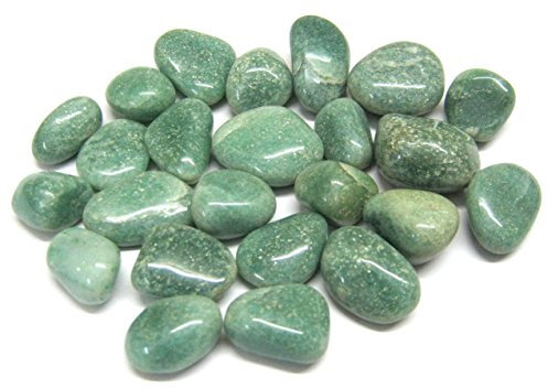 Diez piedras de cuarzo de aventurina verde Reiki bienestar Feng Shui piedras de cristal regalo curativo energía positiva meditación paz