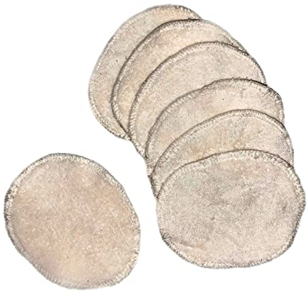 Uzman-Versand 20 Abschminkpads Waschbar Bio-Baumwolle Wiederverwendbare Wattepads Hautpflege Make Up Entferner Pads Augenpads Kosmetikpads Abschminktücher Gesicht Reinigunspads