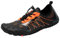 Xmiral Schn黵schuhe Wasserschuhe Herren Schwimmschuhe Badelatschen rutschfest Aquaschuhe f黵 Pool Surfen Yoga Trocknend Wasserdicht rutschfest Wassersport Aquaschuhe Aqua Schuhe(Orange,44 EU)