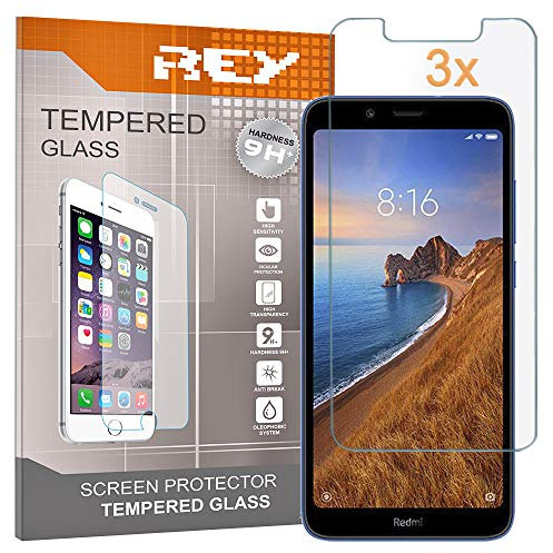 [Lot de 3] Verre Trempé pour XIAOMI REDMI 7A, Protecteur d'écran qualité supérieure