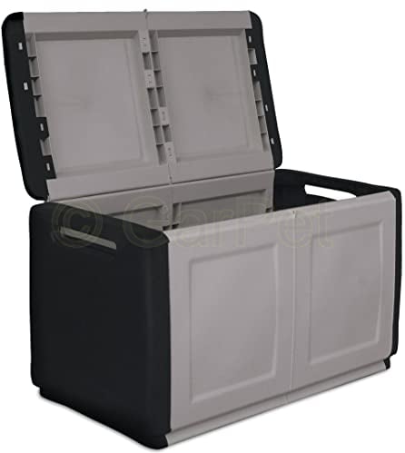 Gartenbox Auflagenbox Box für Gartenauflagen Terrasse Aufbewahrungsbox Garten Kissenbox Outdoor Gartentruhe XL Wetterfest 290 L