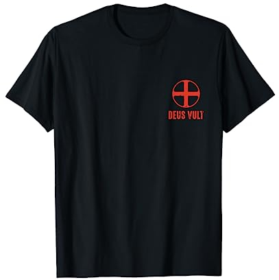 Deus Lo Vult Tempelritter Kostüm Kreuz Templer I Deus Vult T-Shirt