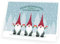 Seelenzauber Weihnachtskarte Wichtel - Trio mit passendem Umschlag 10x Karte 10x Umschlag