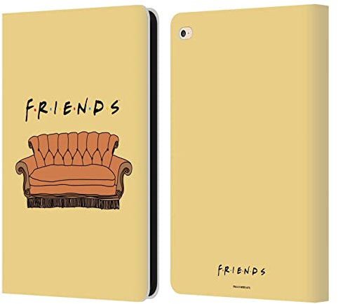 Head Case Designs Licenciado Oficialmente Friends TV Show Couch Icónico Carcasa de Cuero Tipo Libro Compatible con Apple iPad Air 2 (2014)