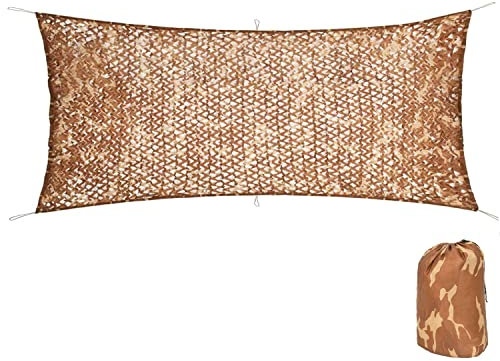 Outdoor Filet De Camouflage, Filets Militaire Camouflage, Brise-Vue Filet De Camo Pour Chasse, Camping À L'ombre Décorative,1.5×10m/4.9×32.8ft