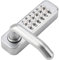 Serratura con codice digitale, 1 – 11 cifre con codice combinato, serratura keyless codificata con chiusura a scatto e corpo della serratura per 30 – 60 mm di spessore della porta