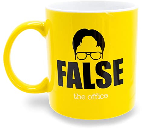 Silver Buffalo The Office Dwight Schrute Shirt Tazza in ceramica | Contiene 590 ml