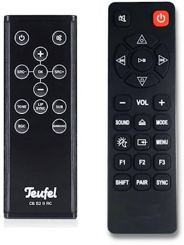 Ersatz Fernbedienung für Teufel CB 52 II RC | CB52 THX CINEBAR