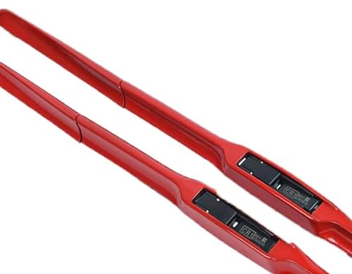 Scheibenwischer 2x Für Suzuki Für Ignis MF MK2 2016~2023 Bunte Front Scheibenwischer Klinge Windows Windschutzscheibe Windschutz Pinsel U J Haken Auto Zubehör Ersatzwischblätter (Color : Rot)