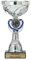 Pokale 6er Serie AK5236 Silber/blau 15,5 cm
