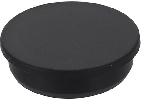 sourcing map Silicone Hole Plug, Waterproof Round Rubber Stoppers Bottle Seal Plugs Tube Pipe End Caps for 50mm/1.97 Hole for Bathtub Bottle, Black
