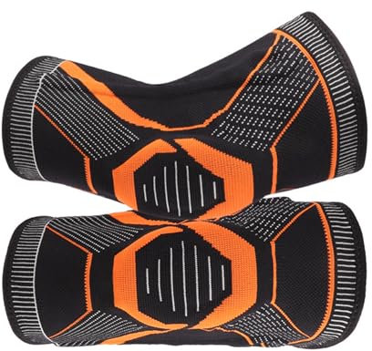 Rdxanc Rodillera de punto, transpirable, elástica, para mujeres y hombres, gimnasio, entrenamiento, tenis