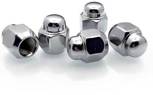 NUOSDEX Compatible con Subaru Serviceable Compact Car Wheel Nut Auto Fastener 1 Pieza M12 X 1.25 Tornillo De Rueda Tuerca De Rueda Tuerca De Rueda OEM: 28171AJ000 Rueda Tornillos de Coche