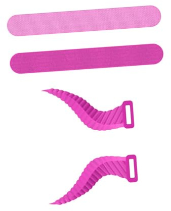 Lurrose 1 Pair Cosplay Horn Attachments for Headphones Cute Silicone Devil Horns Decorations for Headsets Easy to Install Lightweight Compatible with Gaming Headsets Night Red