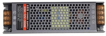 IYNWBJTS Fuente de alimentación for luz de gabinete, Interfaz de 12 V a 24 V, Transformador dedicado, Fuente de alimentación de Voltaje Constante de 12 V(12V/24V 300W)