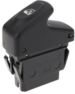 VGOL Interruptor de Elevalunas Eléctrico Izquierdo 7700838099 Compatible con Renault Clio II 98-09