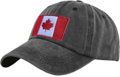 NOVDEK Waschen Baseball Cap mit Deutschland Flagge Patch, gestickte deutsche Patch, Trucker Hut für Männer Frauen Kind Kid (Black,Germany)