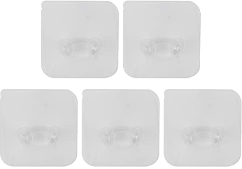 TZOXTLH 5 pièces support usages multiples auto-adhésif tenture murale support pour téléphone crochets pour serviettes de douche