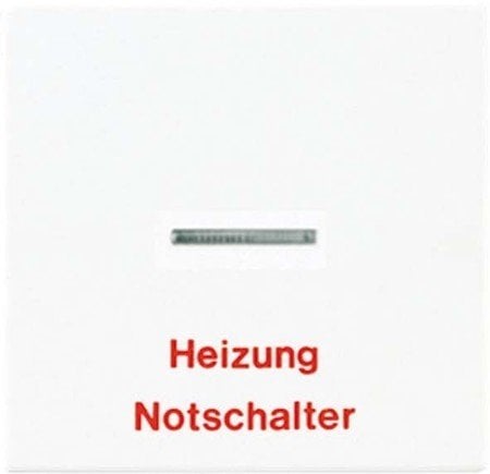 Jung LS 990 H WW Wippe LS990HWW Heizung Notschalter