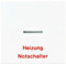 Jung LS 990 H WW Wippe LS990HWW Heizung Notschalter