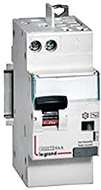 410721 Legrand Disjoncteur différentiel 40A type AC 30mA - DX³4500 1P+N