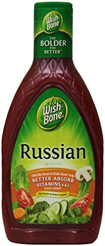 Wish-Bone Salad Dressing, Russian, 16 Ounce by Wish Bone