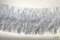 Butterfly 3m Weihnachtsgirlande 15cm Silber // Silvester Karneval Weihnachten Deko Christbaumschmuck Girllande Weihnachtsbaum Lametta 150mm