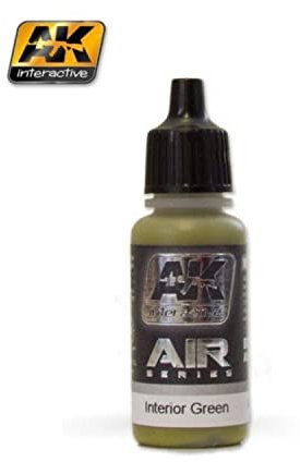 AK INTERACTIVE - Peinture Maquette Interior Green Ak Interactive Ak 2303 Maquette Char Promo