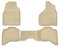 OMAC Gummimatten Fußmatten kompatibel mit Dodge RAM 1500 2500 3500 2012-2018 Quad Cab Beige