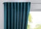 Vorhang Verdeckte Schlaufen Cationic »JENA« HxB 225x140 cm Smaragd Grün Blickdicht Leinen Optik Gardine Meliert Gardinenband mit Raffhalter, 2019037