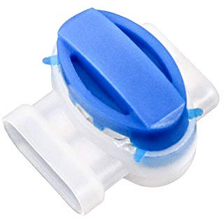 QWORK® 50 Pezzi Morsetti per Cavi/Cavo Connettore con Gel per Giardino & Outdoor e Rasaerba Robot Automower, Set di Connettori per il Filo Perimetrale dei Robot Tagliaerba