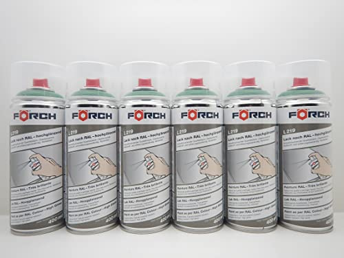 Förch LAUBGRÜN GRÜN RAL 6002 LACK LACKSPRAY SPRAY SPRAYDOSE 400ML (6)