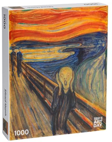 Today is Art Day - Edvard Munch - Scream - Puzzle - 1000 Teile