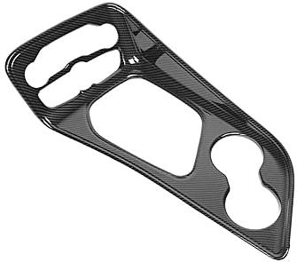 Nijakise Auto Konsolen Dekor Für Dodge Challenger 2015+ Auto Gangschaltung Panel Trim Abdeckung Rahmen Aufkleber Carbon Auto Zubehör