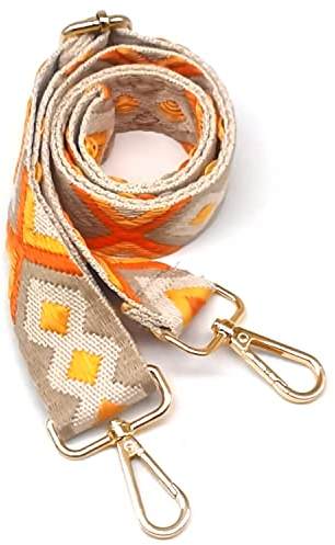 Hibate Taschengurt 3.8cm Breit Taschenband Schulterriemen Schultergurt für Taschen Gurtband Trageriemen
