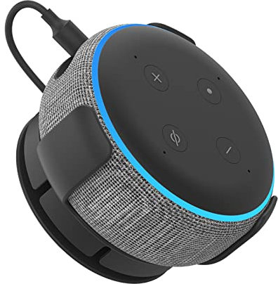 Speaker Mounts Wall for Dot 3rd Generation, Echo Dot 3rd Gen Speaker Mount with Cable Management, Dot 3rd Gen Mount Accessories