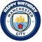 YummyArt Edible Cake Topper - edible cake decorations 20cm diameter edible cake toppers compatible with man city cake topper edible football cake toppers edible