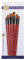 Lot de 6 pinceaux à peinture acrylique en nylon pour peinture à l'huile et à l'aquarelle - Pinceaux professionnels professionnels - Pinceaux de peinture acrylique professionnels - Anti-chute