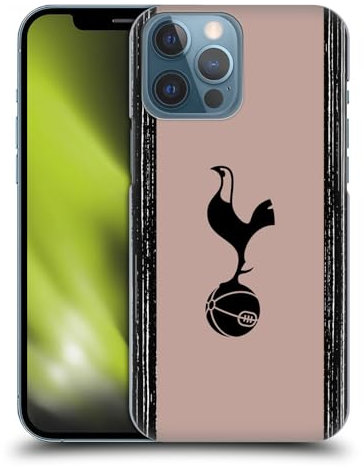 Head Case Designs Officially Licensed Tottenham Hotspur F.C. Black And Taupe 2023/24 Badge Hard Back Case Compatible With Apple iPhone 13 Pro Max