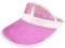 MISSHASHTAG® Unisex Men's Women's Sports Retro 80s Neon Sun Visor UV Protection Hat Adults Summer Headband for Golf Tennis Stag Poker Party Cap (Pink)