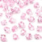 Ptyism 300 Stück Pink Acryl Diamanten Kinder,Edelsteine für Kinder Acryl丨Kinder Acryl Diamanten für Vasenfülle, Kunsthandwerke Deko, Piraten-Schatzsuche USW
