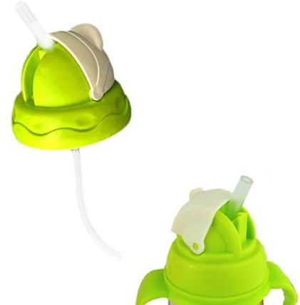 Whrcy Beschwerter Strohhalm, Babyflaschenstroh,Umrüstsatz für Strohhalm-Auslauf - Babyflaschenzubehör mit beschwertem Strohhalm, Schnabeltassen-Umrüstsätze für Flaschen