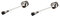rockible 2x Bass Drum Beine Verstellbare Anti-Rutsch-Unterseite Robustes Design Einfache Montage Drum Set Percussion Instrument