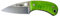Cudeman Nuevo Cuchillo de Cuello Yoda 200-JV Cuero Hoja de Acero Böhler N-695 y empuñadura de juma verde serpiente de 5,8 cm para Caza, Pesca, Supervivencia y bushcraft + Portabotellas Regalo